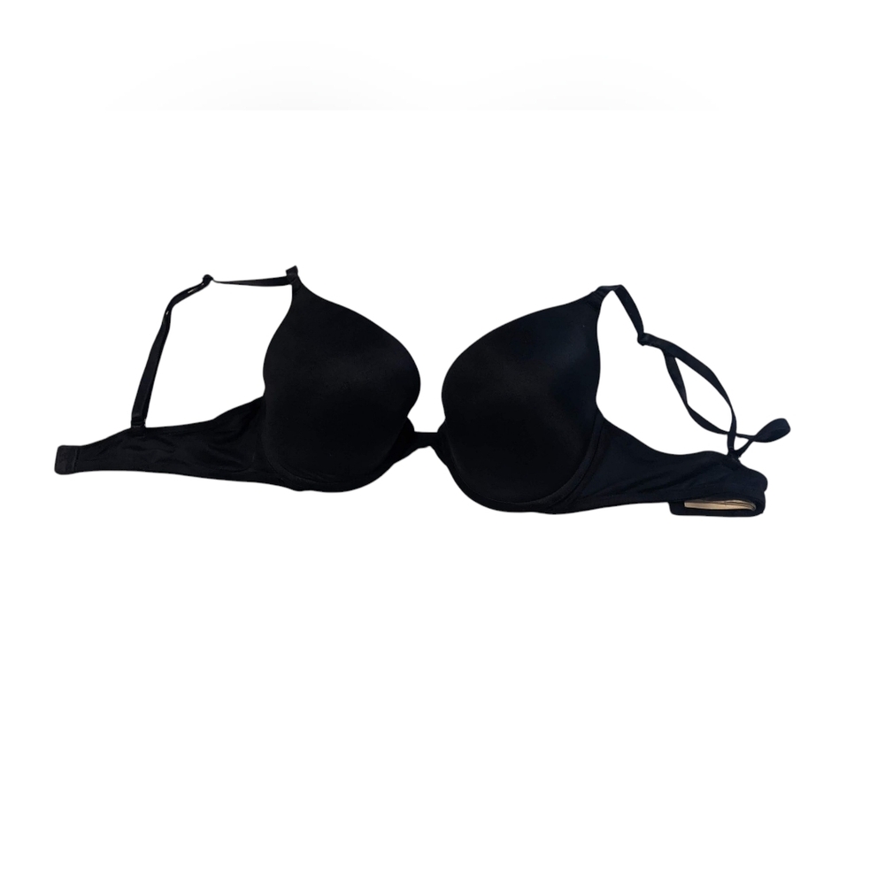 Pink Wear Everywhere Push-up Bra Black Victoria's Secret Size 34C - Picture 4 of 5